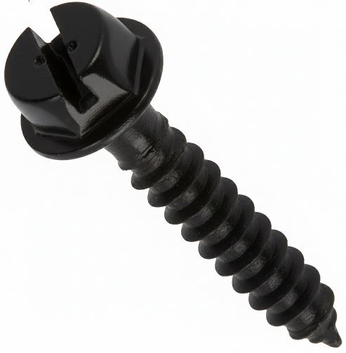 12A75SLX0K/TG1000 12A X 3/4 SLOT HWH SMS BLK ZINC TRIPLE GUARD 1,000